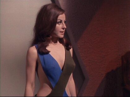 Шерри Джексон в фильме "Звездный путь", 1966 год.