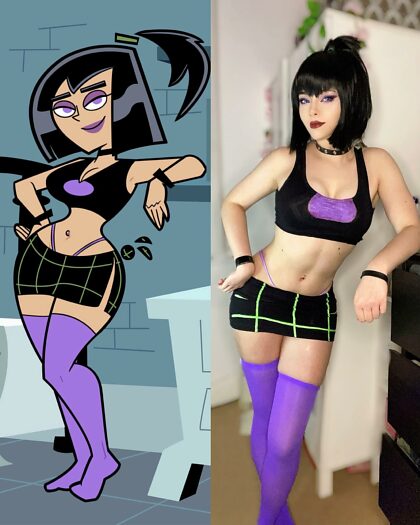 Did a Sam cosplay from Danny Phantom! Do you remember this show?