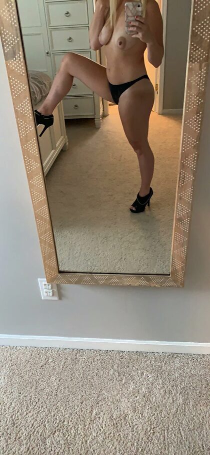 How do you feel about my milf nips and heels combo?