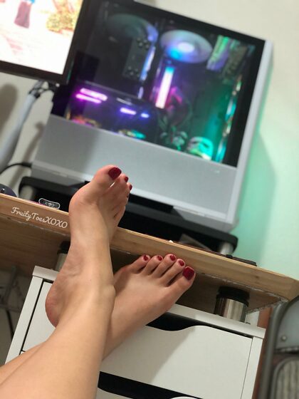 my toes or games? 
