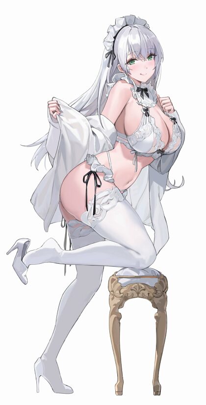 Silver Lingerie Maid