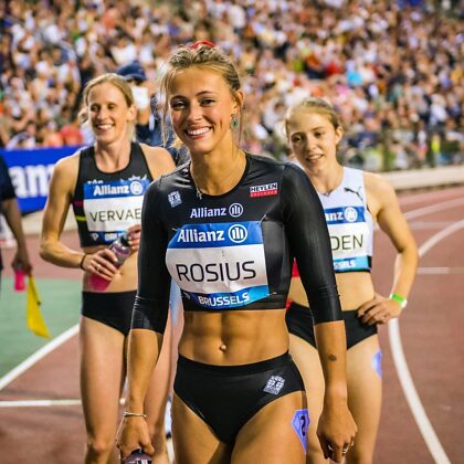 La sprinteuse belge Rani Rosius