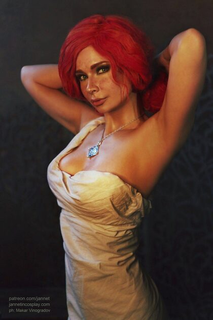 Triss Merigold (The Witcher), cosplay by JannetIncosplay.~