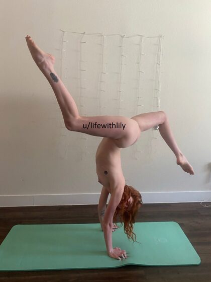 Yoga is better done naked