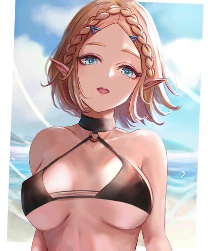 Zelda en la playa~
