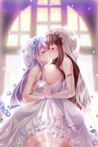 Свадебный поцелуй