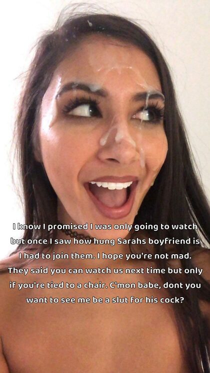 You gave your girlfriend permission to watch her bestfriend fuck, now she wants you to watch her fuck