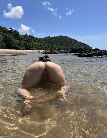 Guess which beach I went wild at today 