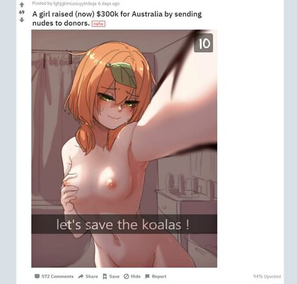Gotta save those koalas