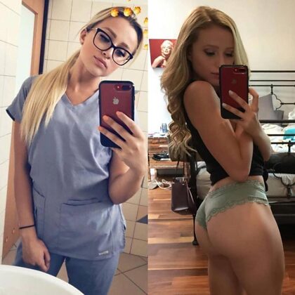 Damn nurses are so fucking sexy