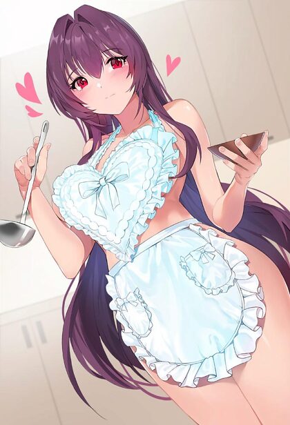 Scathach nude apron