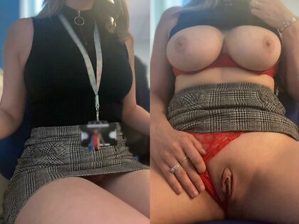 Can’t help being naughty at the office