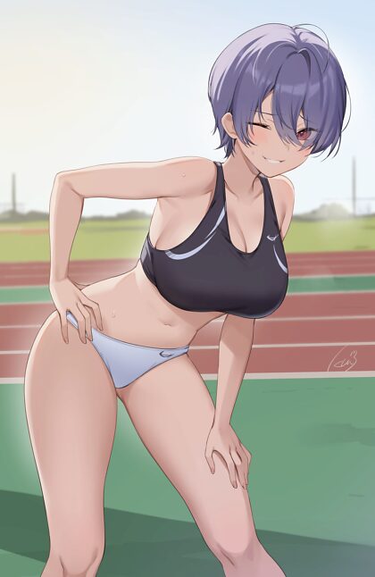 Track and field athlete