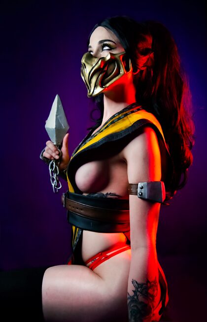 Female Scorpion from MKX by Aurora Vicious