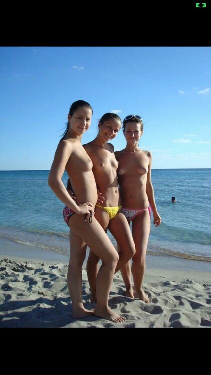 De vraies filles de plage