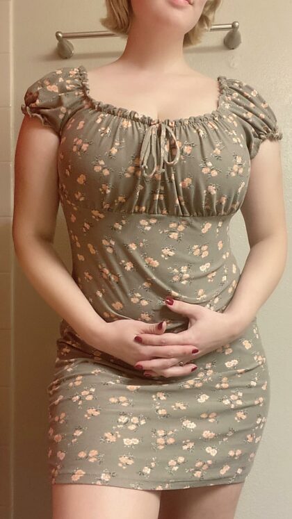 Want to see what’s under my cute little dress?