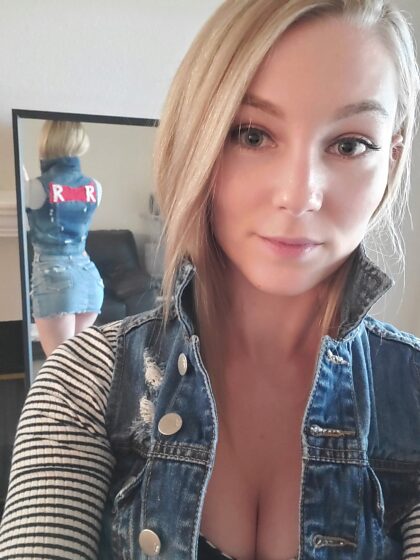 Android 18 by STPeach