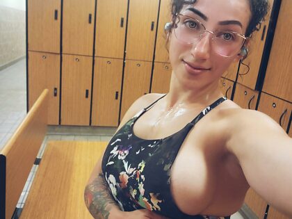 just a mom post workout...I hope you don't mind me being sweaty