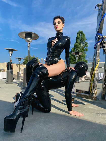 I’m your rubber queen