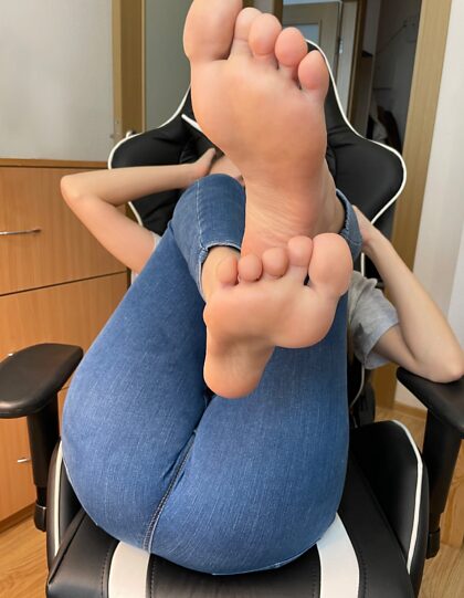 Have a taste of my soft soles