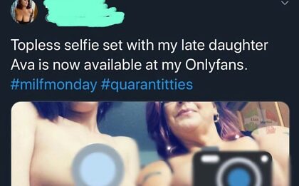 Nothing quite as trashy as exploiting your dead duaghter