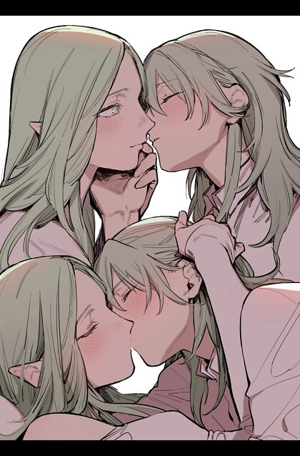 Rhea Any Byleth´s Sweet Kisses