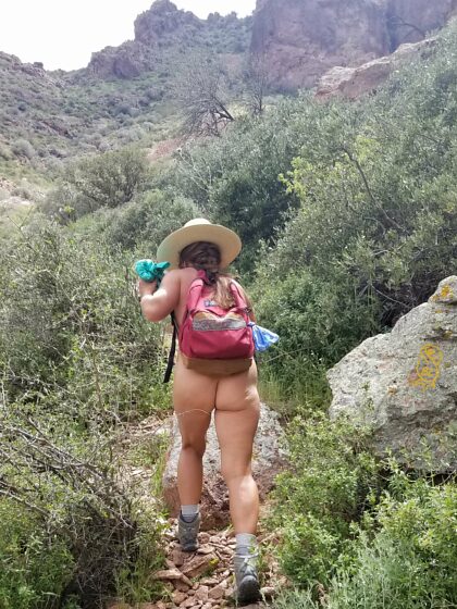 Everyday should be Naked Hiking Day!