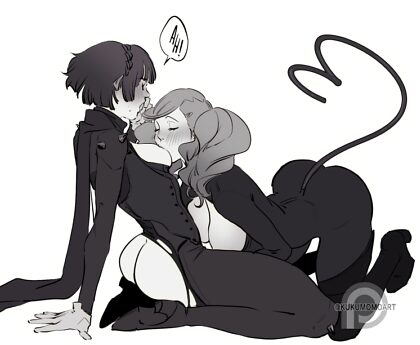 Ann sente o gosto de Makoto