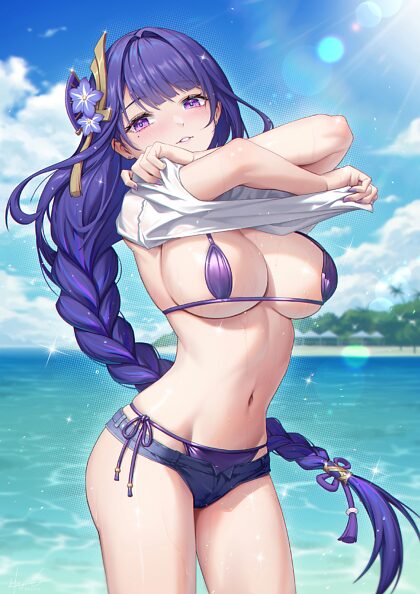 Swimsuit under the clothes