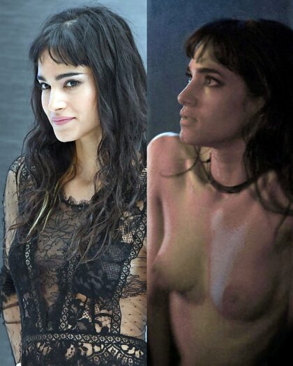 Sofia Boutella Topless Plot from “Atomic Blonde”
