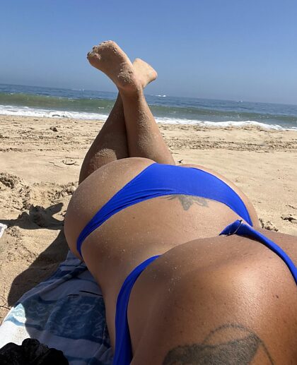 Went to crystal cove this weekend. Who doesn’t love a sandy bum?