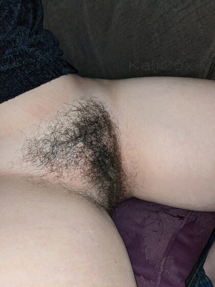 I don't shave at all; my bush naturally looks like this!