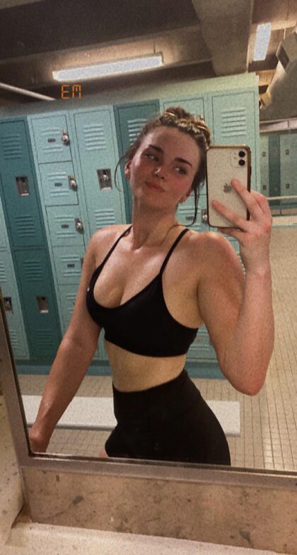 Fuck, I love sweaty workouts 