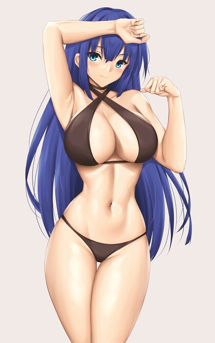 Ayano in her bikini