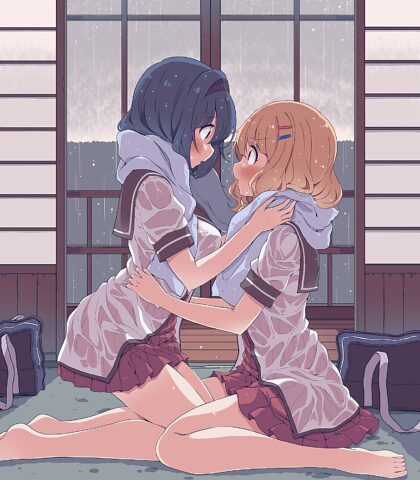 Love in rain