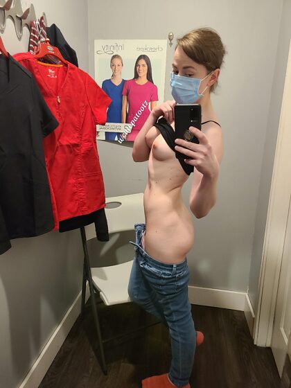shopping for scrubs a while back