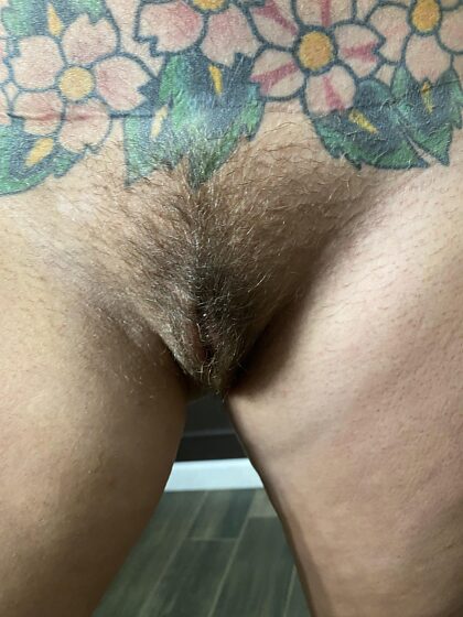 would you eat this hairy pussy?