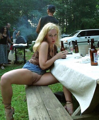 At the barbecue