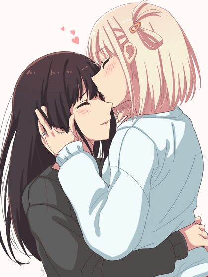Chisato and Takina (by Sapphi)[Lycoris Recoil]