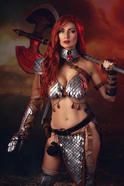 Red Sonja from the comic book, cosplayer is me