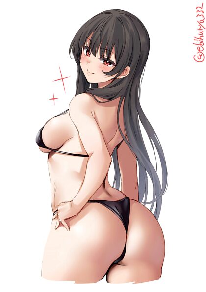 Bikini noir Isokaze