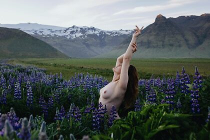 flores y montañas - el paisaje de mi besugo se hace realidad