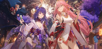 Yae about to show Ei some real fireworks