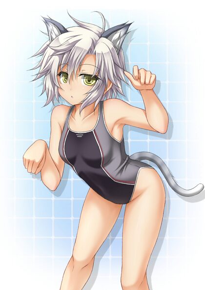 Swimsuit kitty Fie