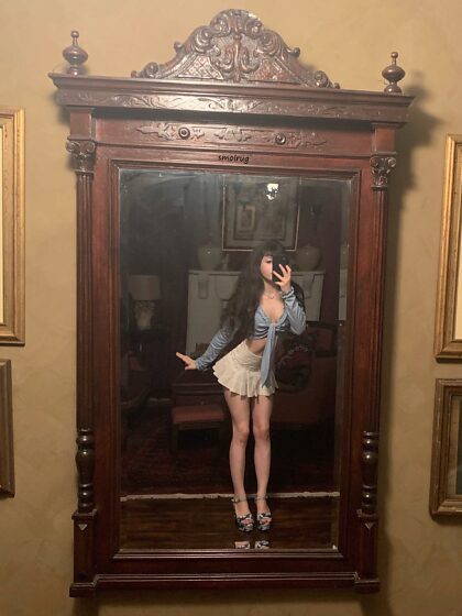 Is my dinner outfit slutty or cute?? 
