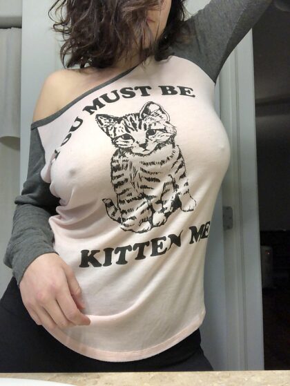 You must be kitten me!