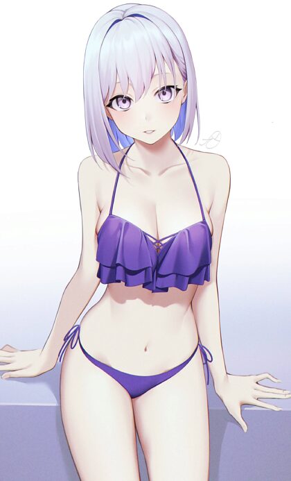 Purple Swimsuit