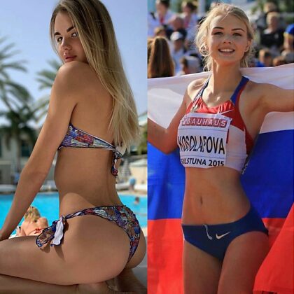 Валентина Косолапова, российская легкоатлетка.