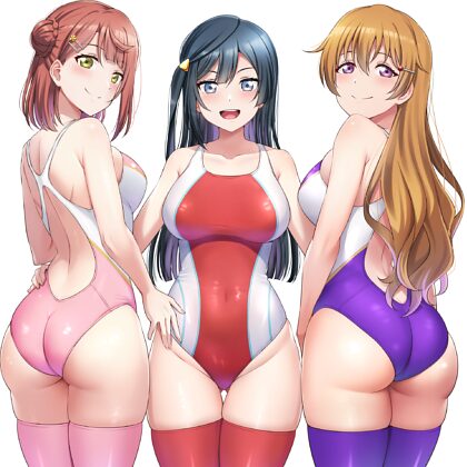 Love Live butts and thighs