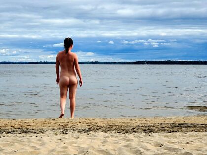 Wifey at the local beach